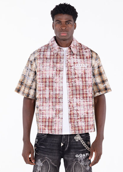 Guapi Eclipse Plaid Tee
