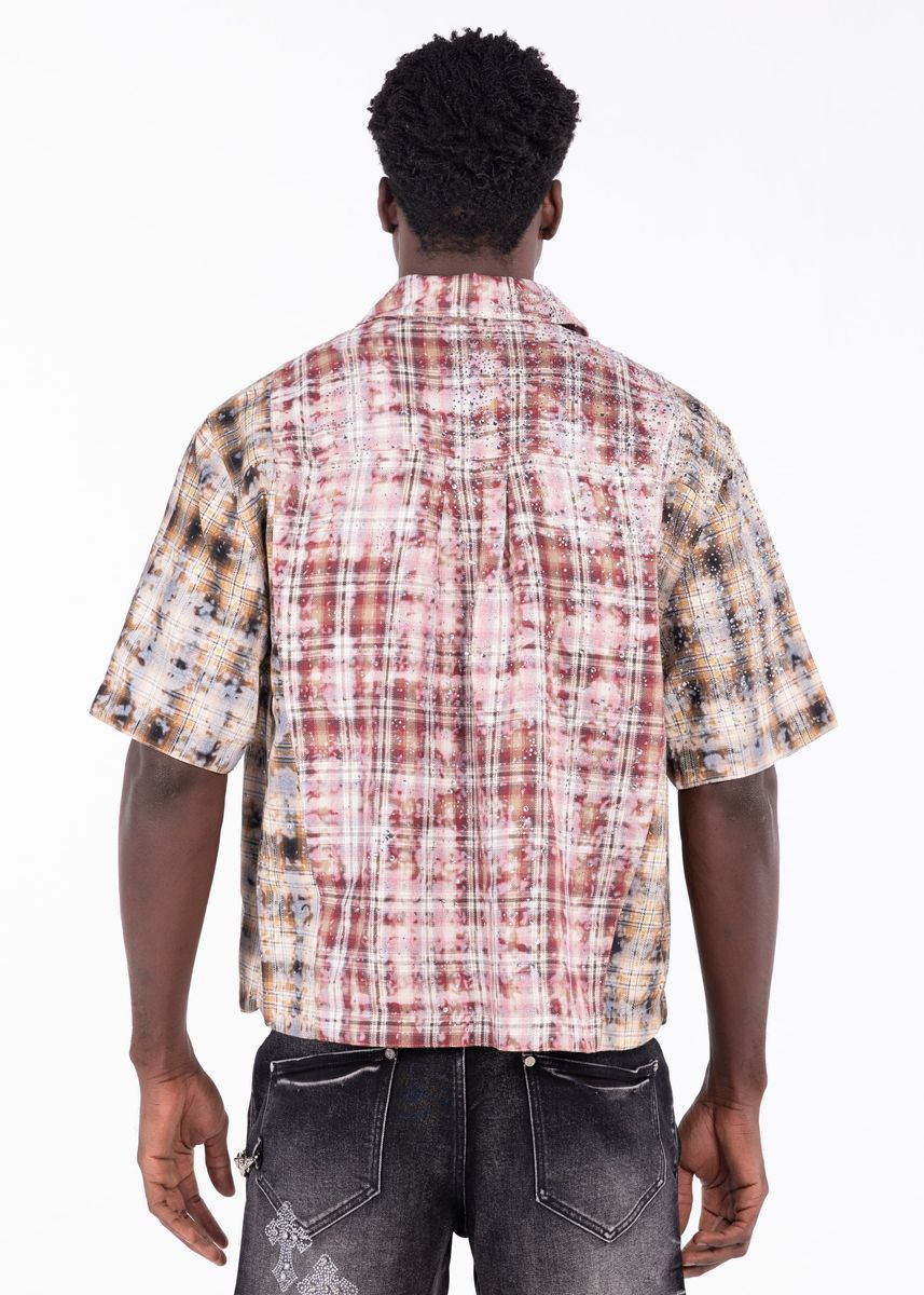 guapi eclipse plaid tee
