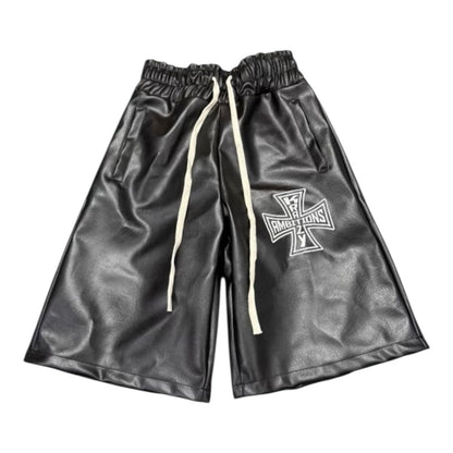 KZA Leather Shorts