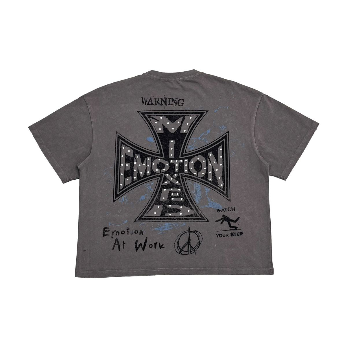 mixed emotion friends tee