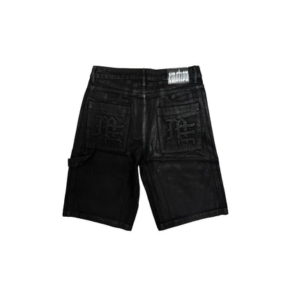 Mixed Emotion Wax Jorts