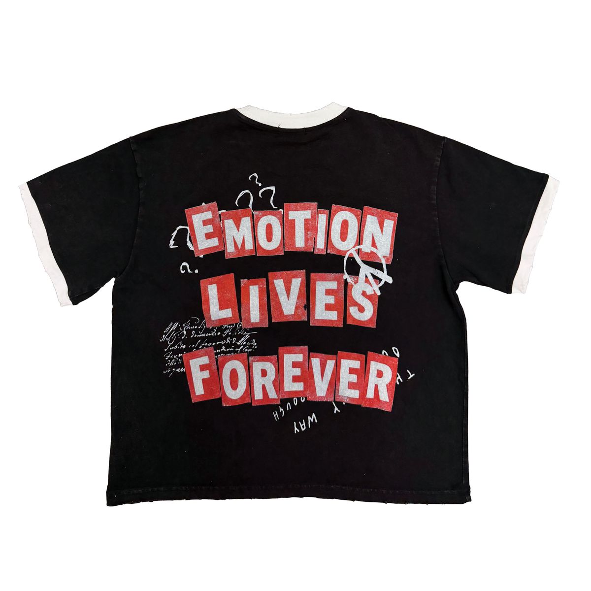 mixed emotion 'static' tee