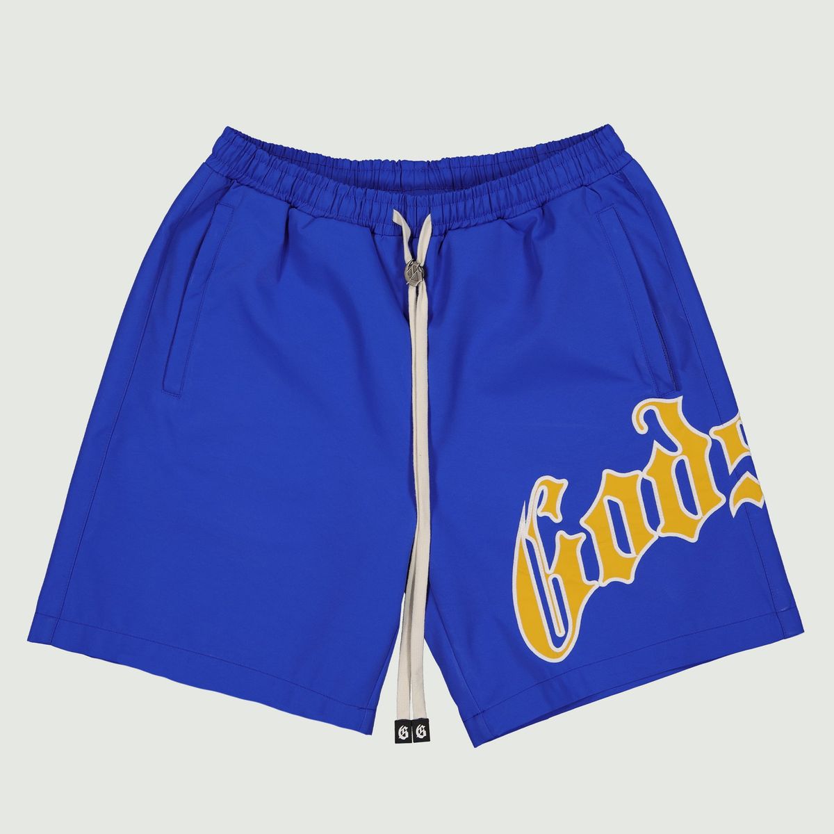 godspeed logo nylon shorts