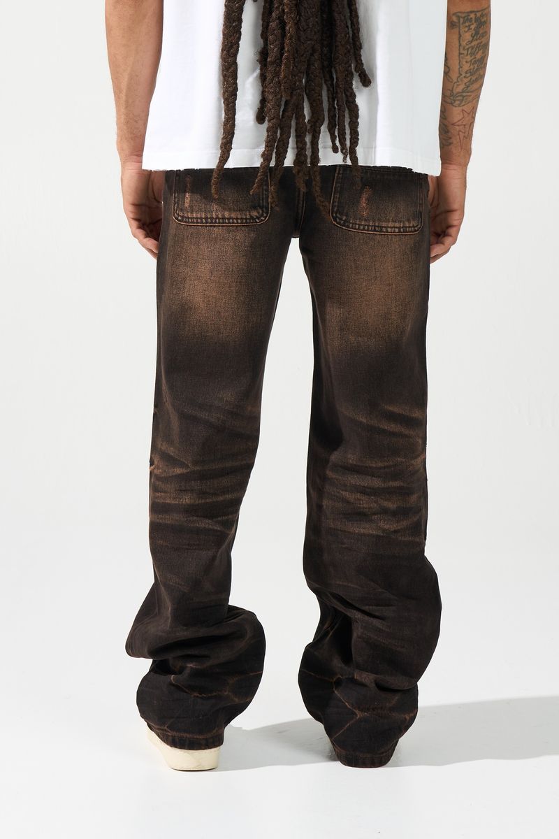 serenade jeddah jeans black/brown