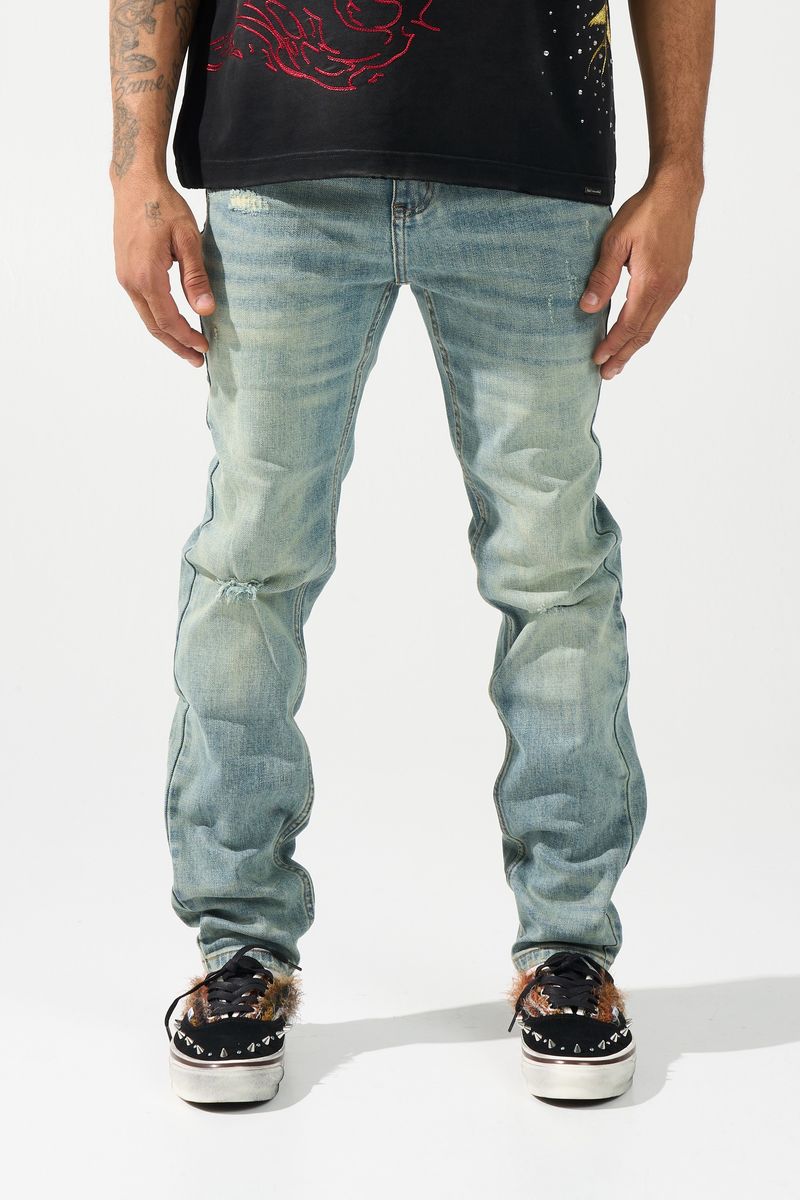 serenade agave jeans (midblue)