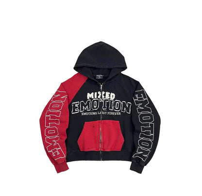 Mixed Emotion Split Decision Hoodie