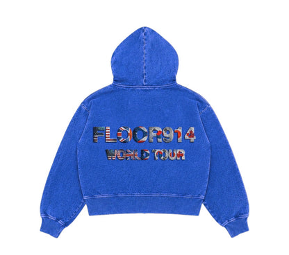Flag Force Zip Up Hoodie