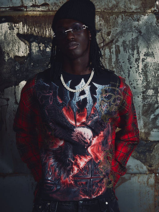 Blood Eagle Flannel Tee