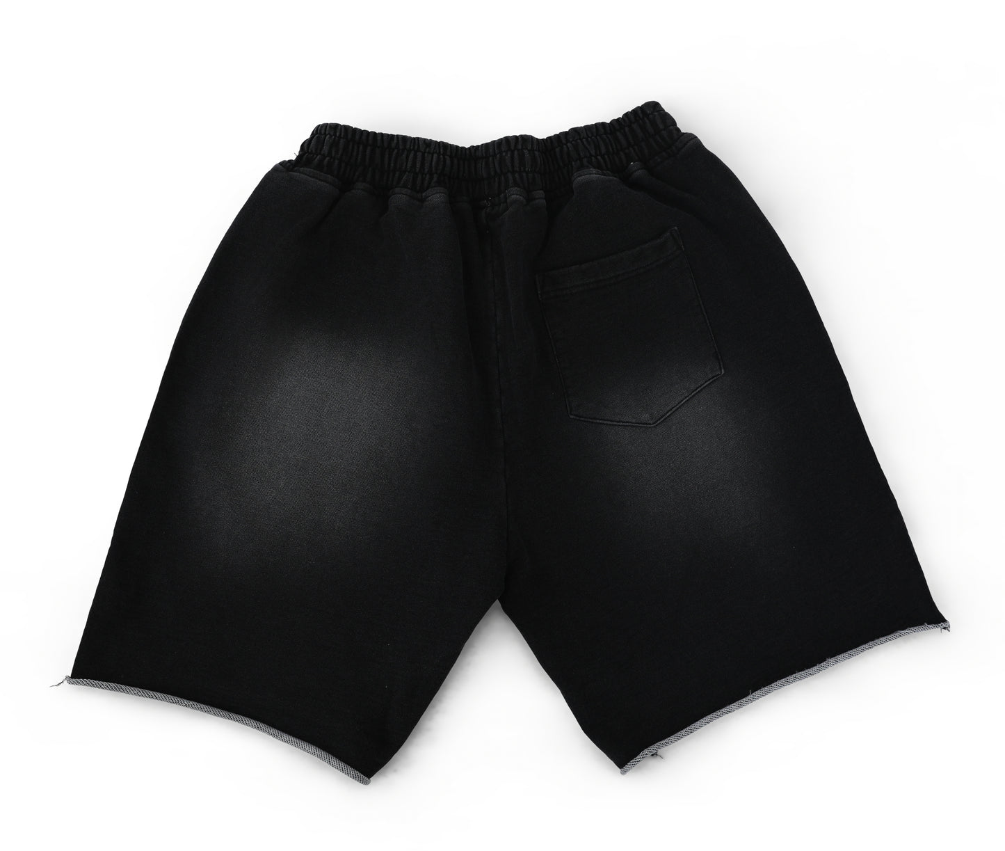prestige black star rhinestone shorts