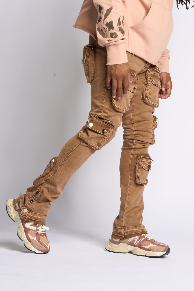 pheelings brown “greatness” denim