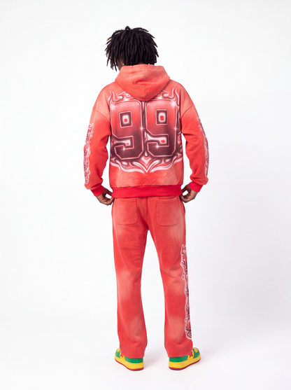 Red "General" Hoody