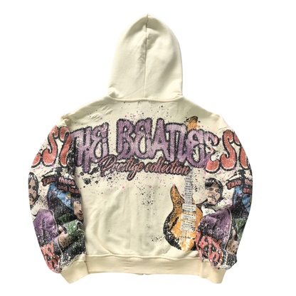 Black Beatles Hoodie