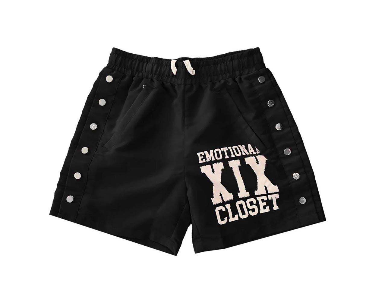 mixed emotion backyard shorts