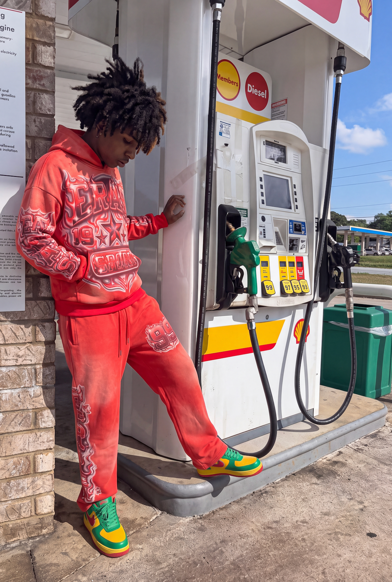 red "general" hoody