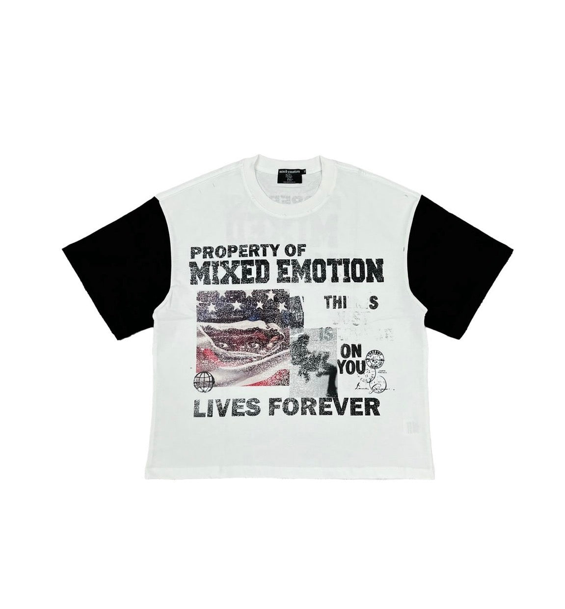 mixed emotion property tee