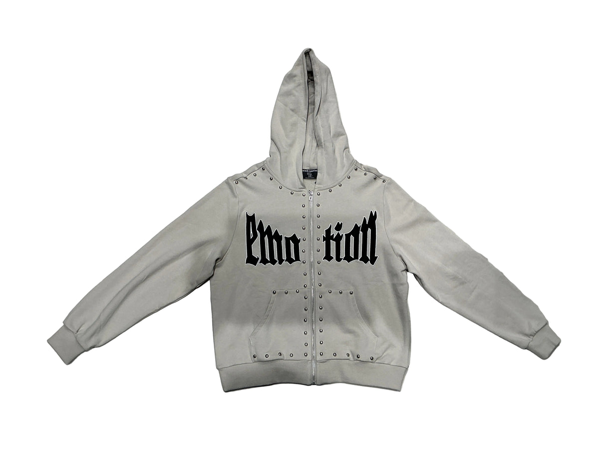 mixed emotion crown hoodie