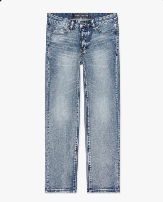 Chptrs Straight Medium Blue Washed
