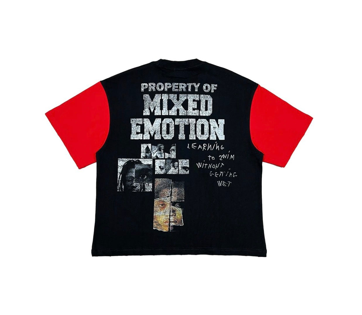 mixed emotion fracture tee