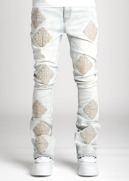 Guapi powder blue denim