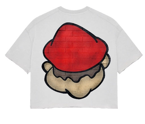 mario croppped tee