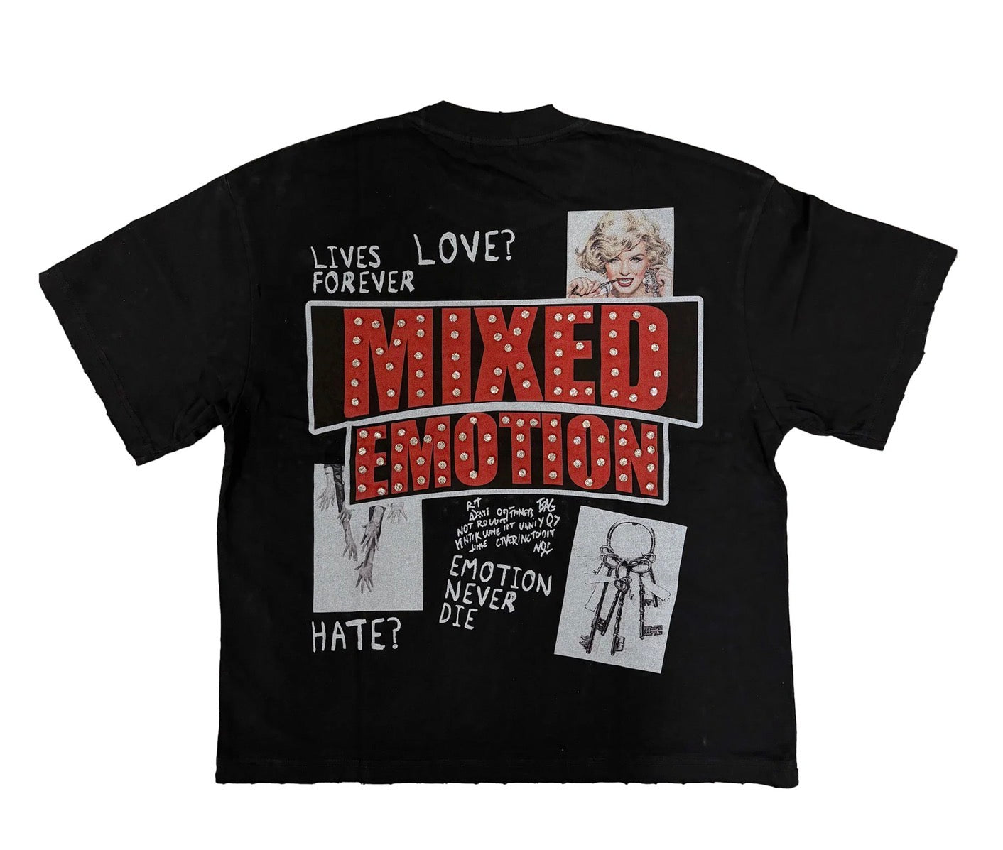 mixed emotion lost identity tee