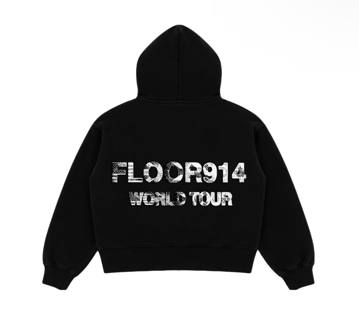 flag force zip up hoodie