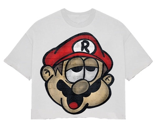 mario croppped tee