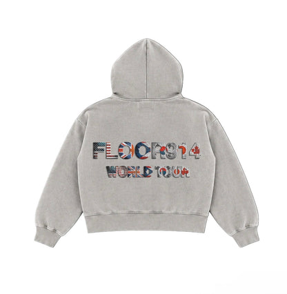 Flag Force Zip Up Hoodie