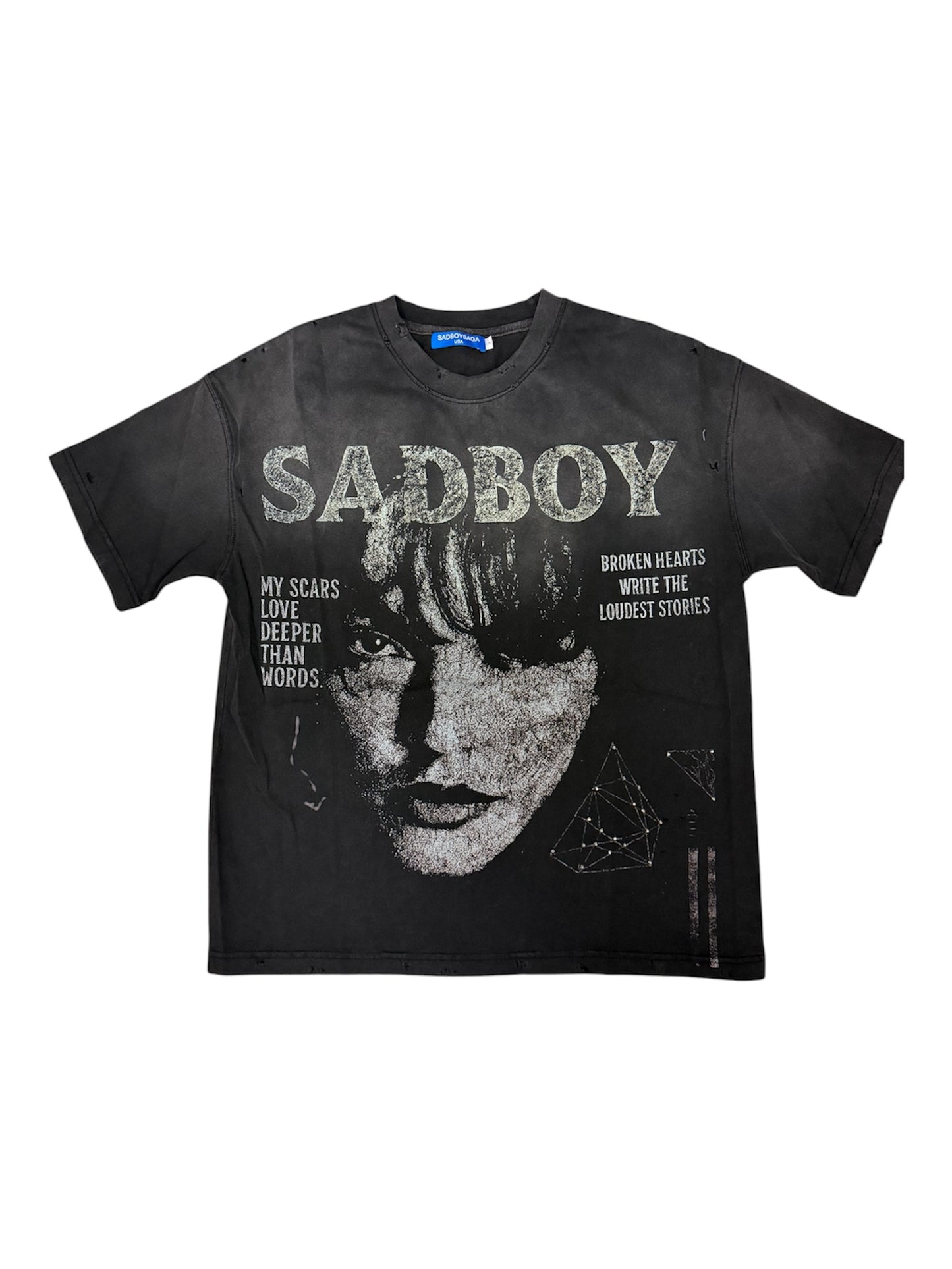 sadboysaga broken hearts tee