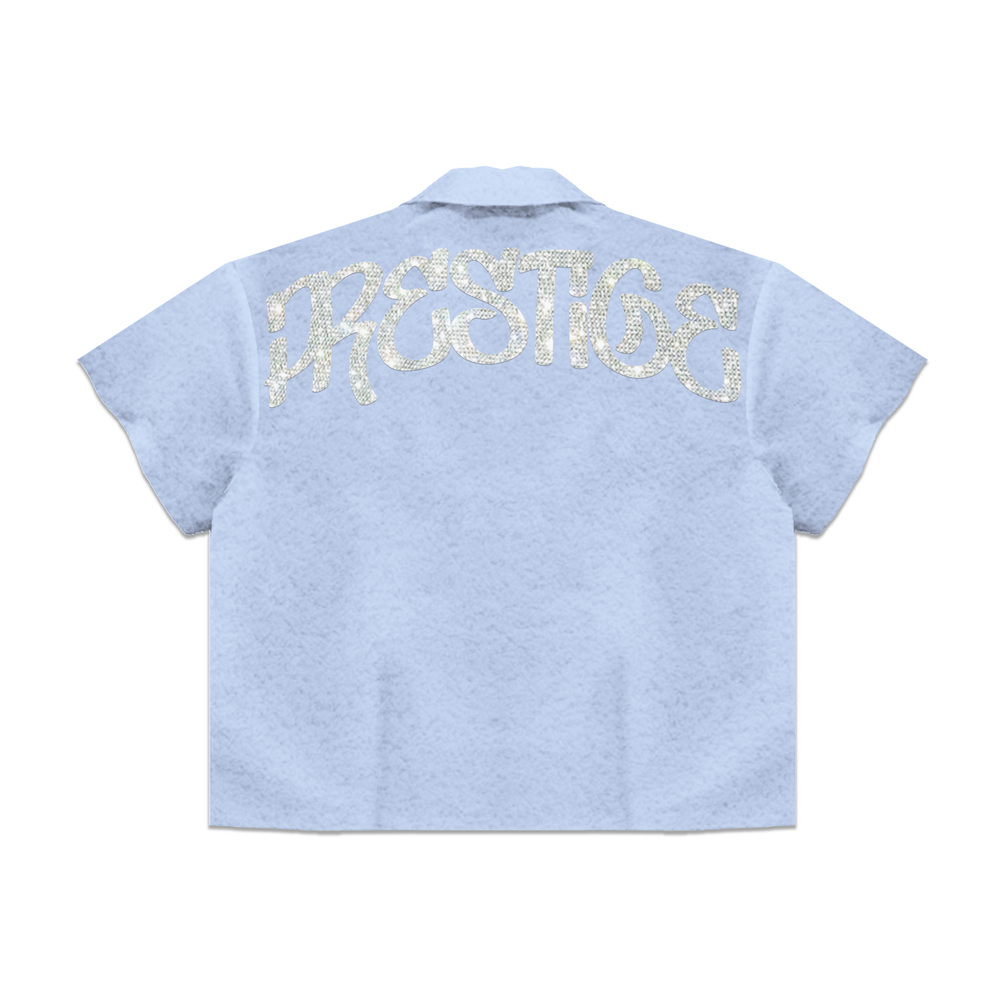 prestige rhinestone button up