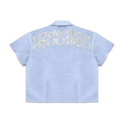 Prestige Rhinestone Button Up
