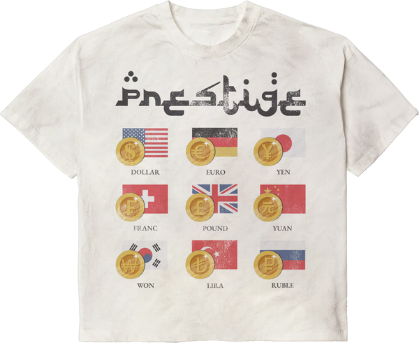 prestige "coin" tee