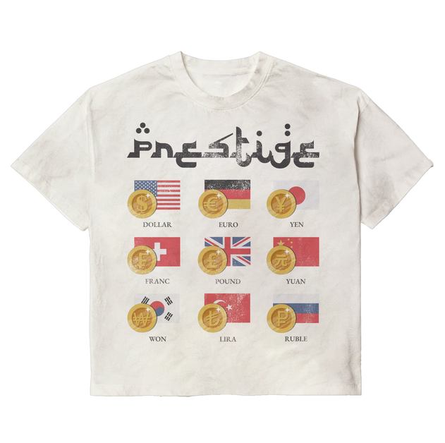 prestige "coin" tee