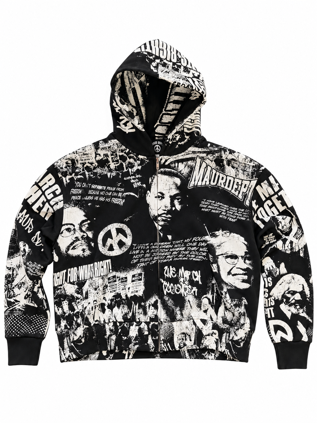 maur bhm hoodie (black)