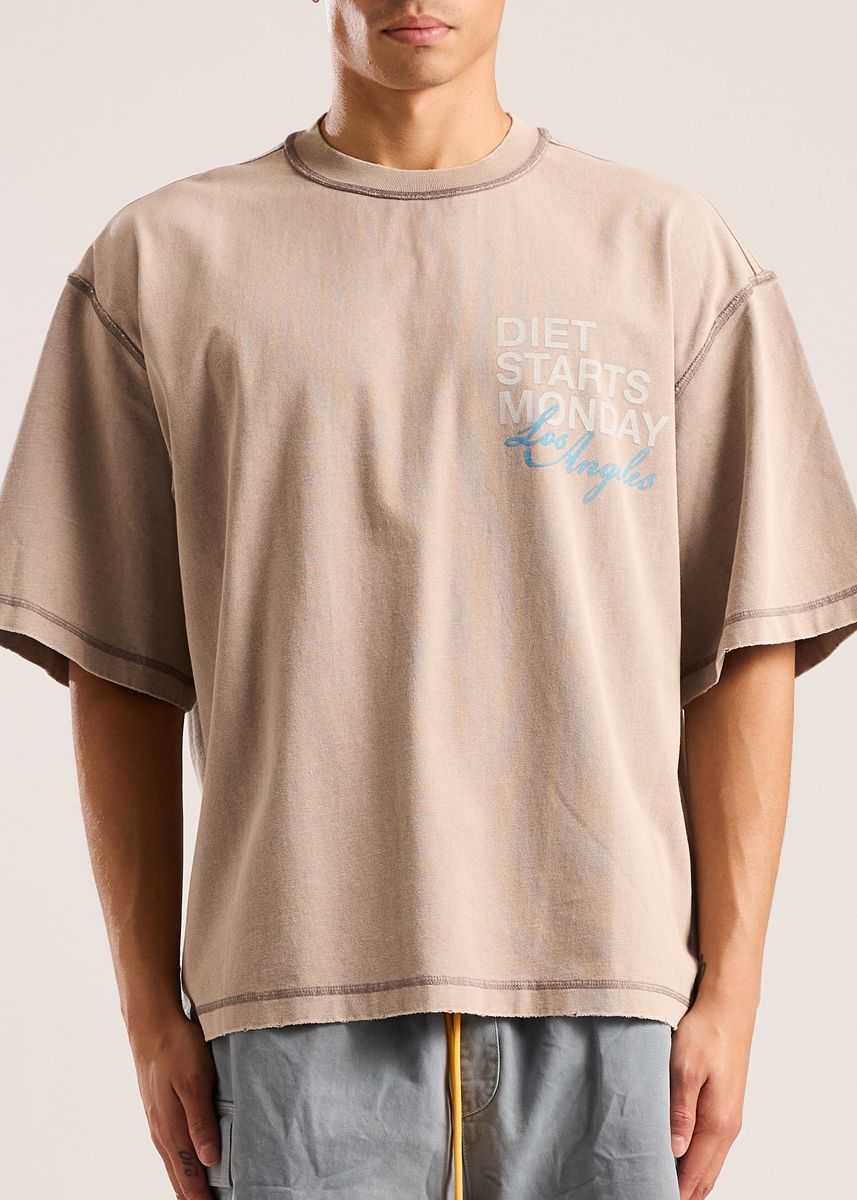dsmla tee-washed grey/blue