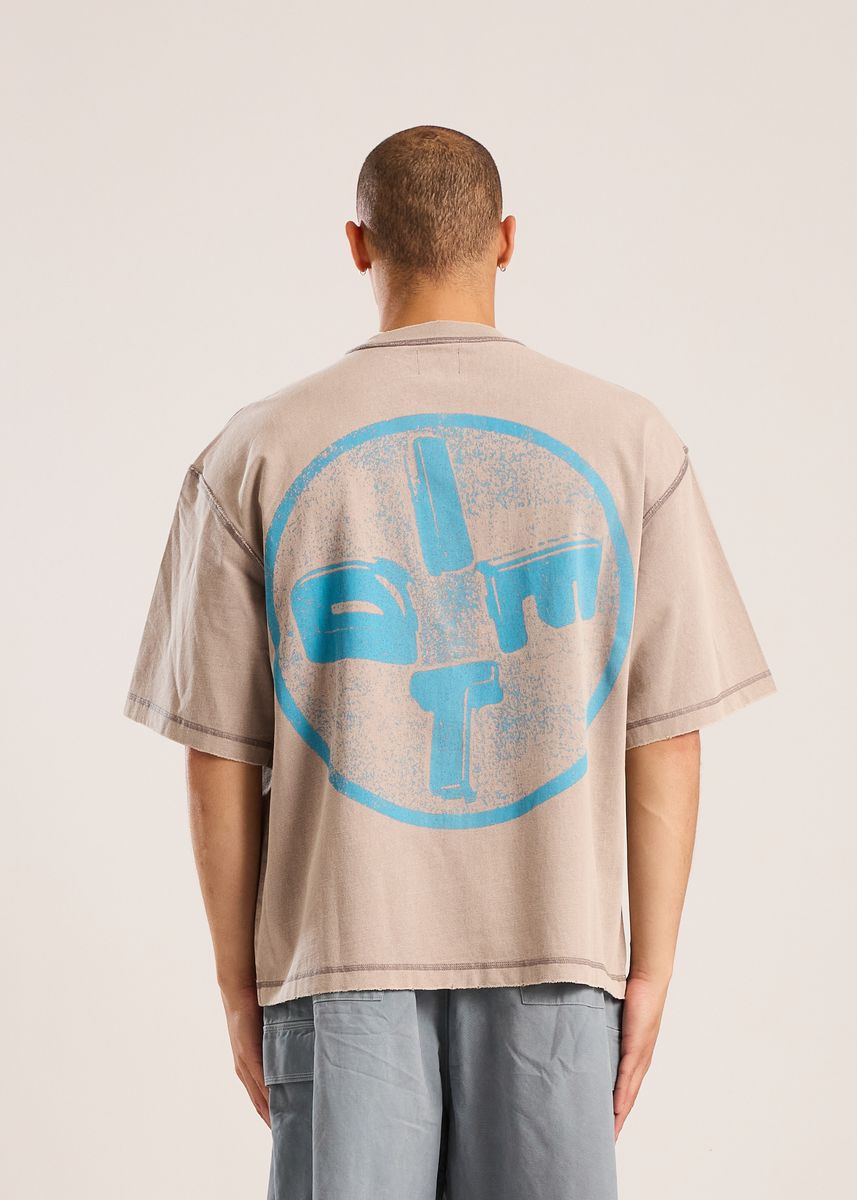 dsmla tee-washed grey/blue