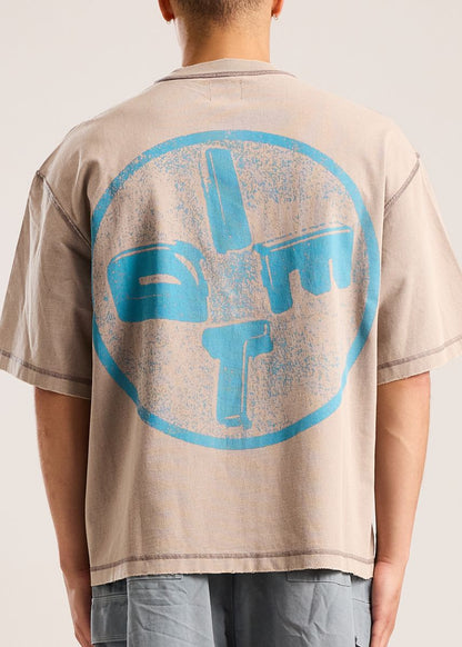 DSMLA Tee-Washed Grey/Blue