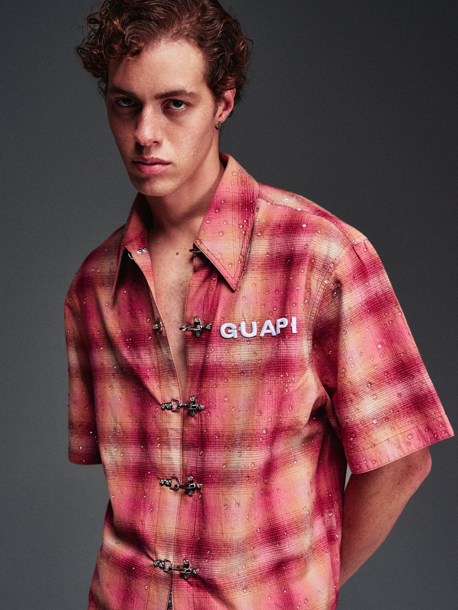 desert rose plaid shirt