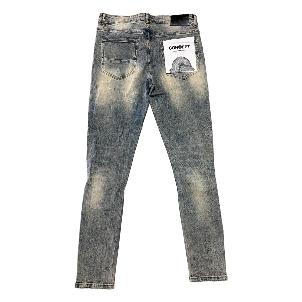 duke dirty wash jeans