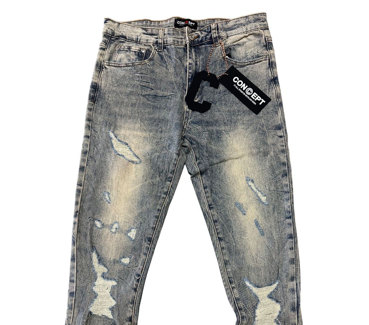 duke dirty wash jeans