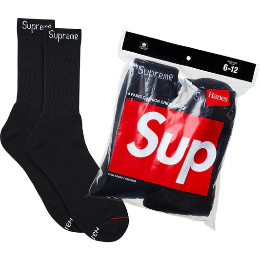 Supreme/Hanes Crew Socks