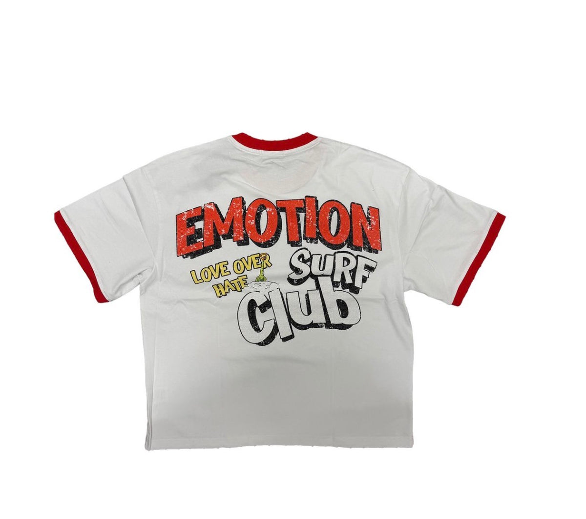 mixed emotion surf club tee
