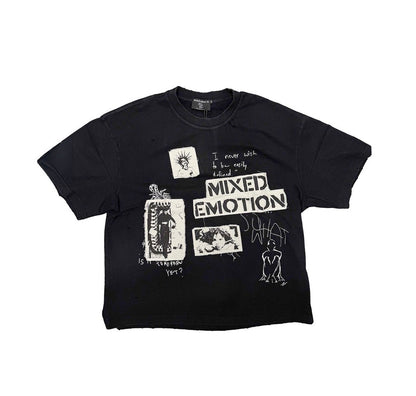 Mixed Emotion Stamped Tee