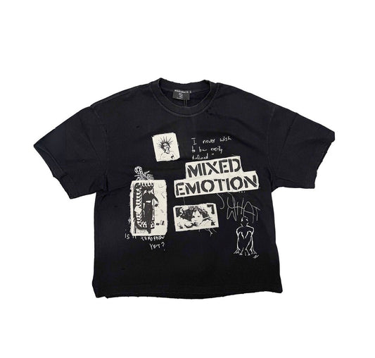 Mixed Emotion Stamped Tee