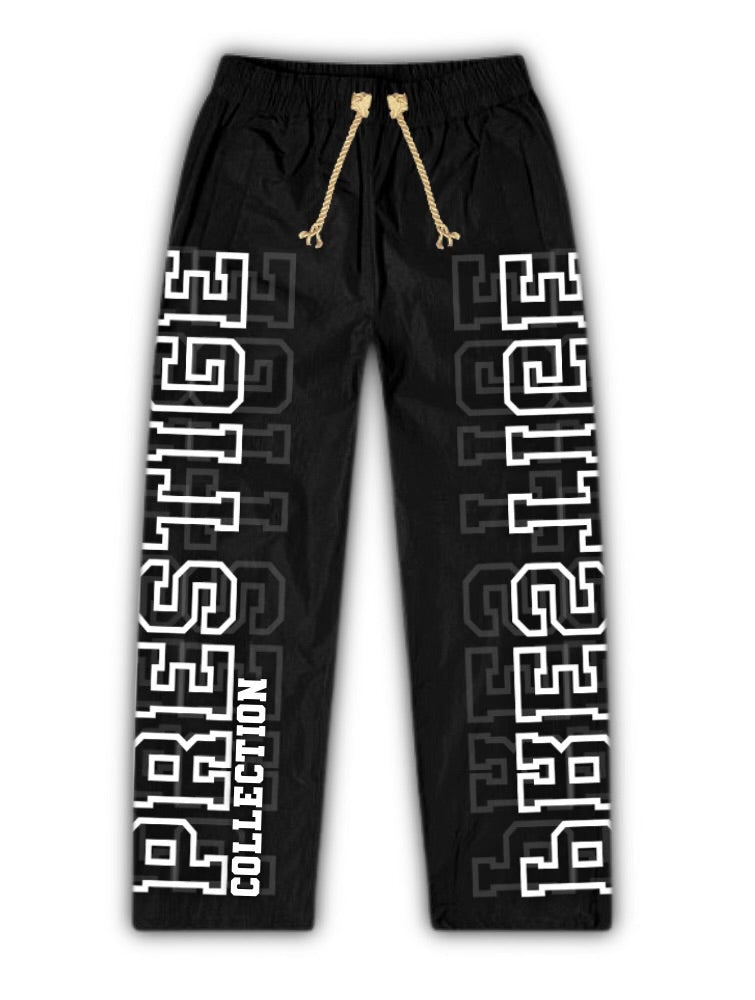 prestige nylon sweats black