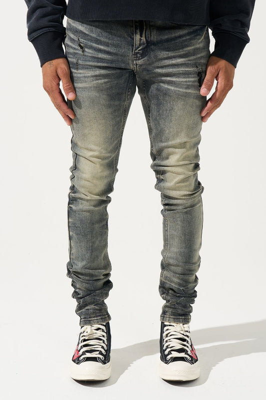 Serenede “Gunmetal” Skinny Jeans