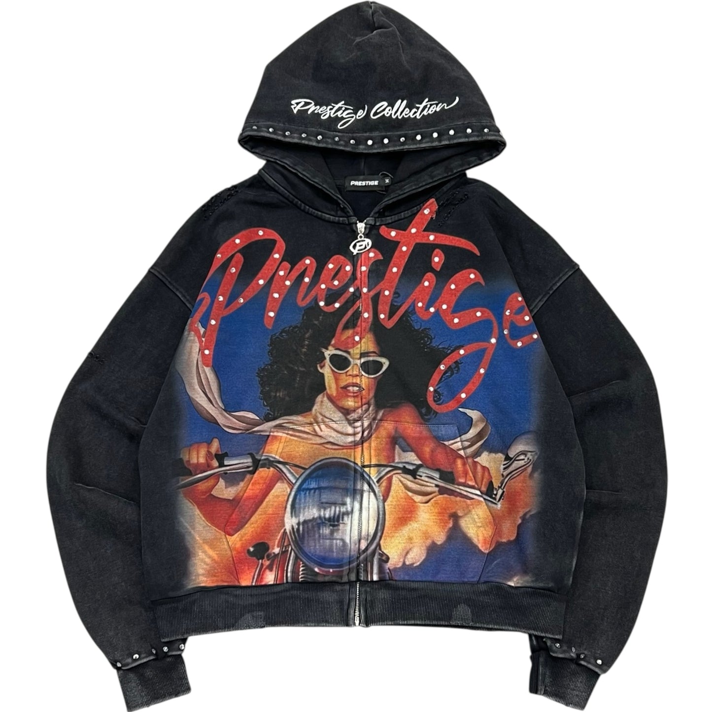 prestige motorcycle hoodie