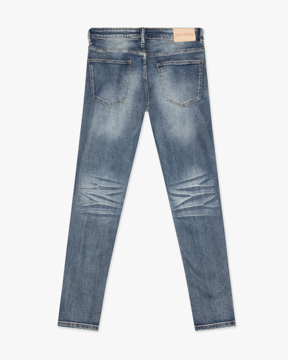Chptrs Skinny Jeans Dark Blue Wash