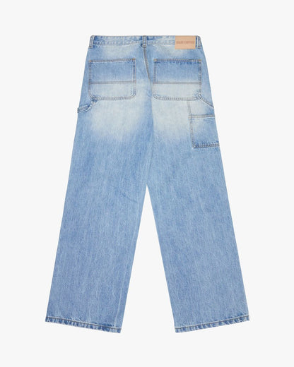 "Rancher" Straight-Leg Jeans Light Blue Wash