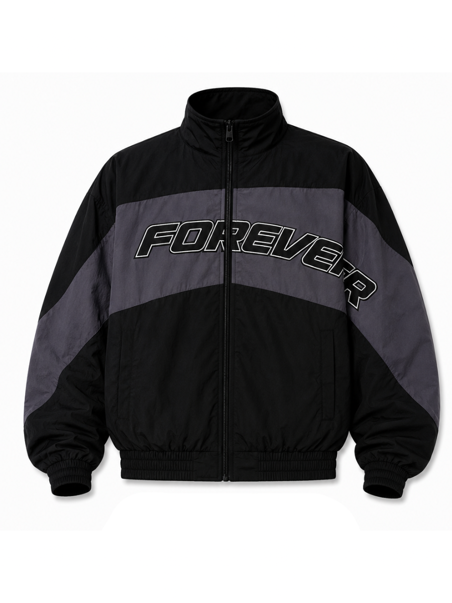 forever hungry nylon jacket
